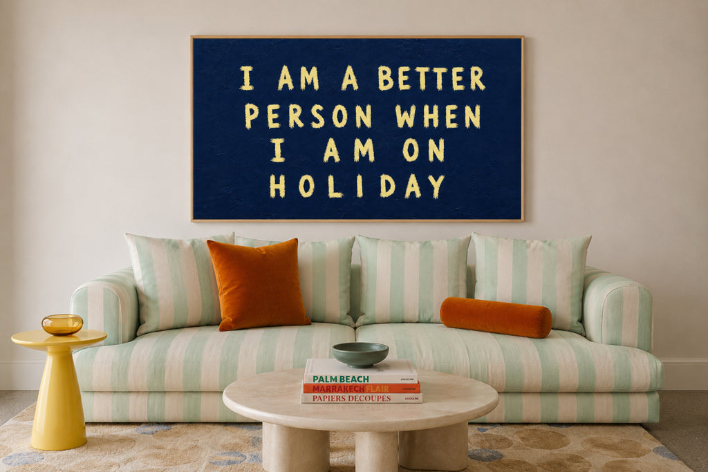 I Am a Better Person When I’m on Holiday